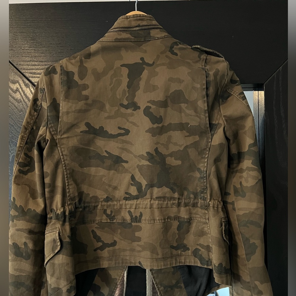 Zara Basic Camouflage Blazer/Jacket With Rhinesto… - image 5